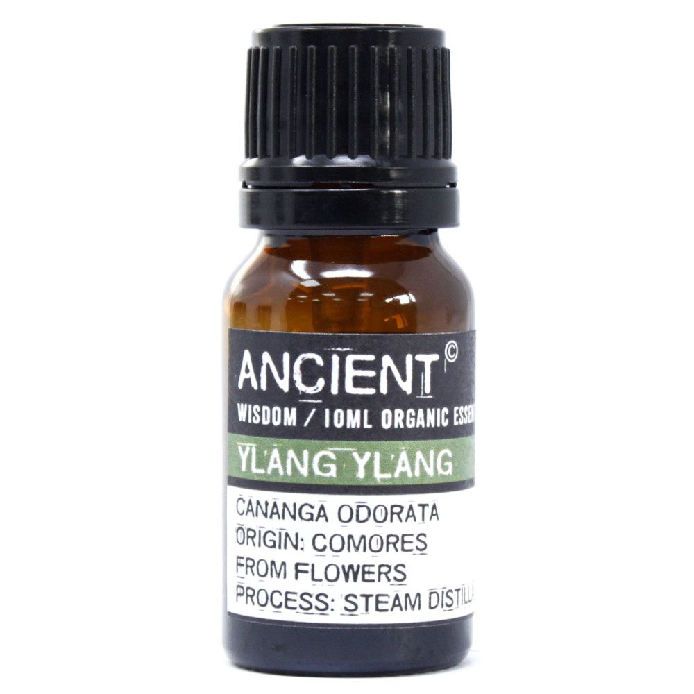 Óleo Essencial Biológico de Ylang-Ylang 100% Puro – 10 ml | Ancient Wisdom
