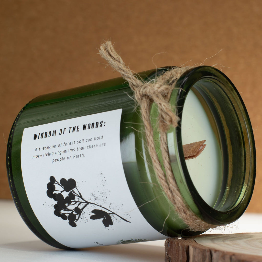 GREENMAN RITUALS - Vela de Soja com Pavio de Madeira Woodland Zest
