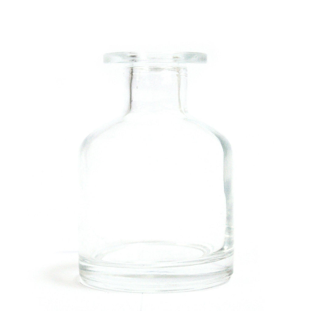 Frasco Redondo Alchemist para Difusor – 140 ml – Transparente | Ancient Wisdom