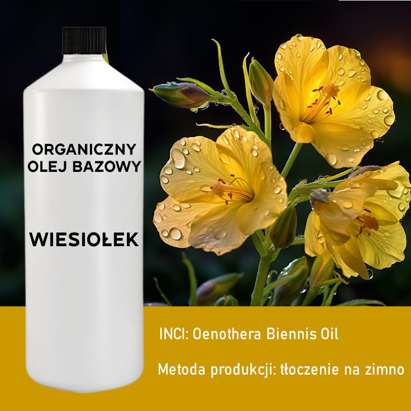 Óleo Base Biológico de Onagra – 1 Litro | Ancient Wisdom