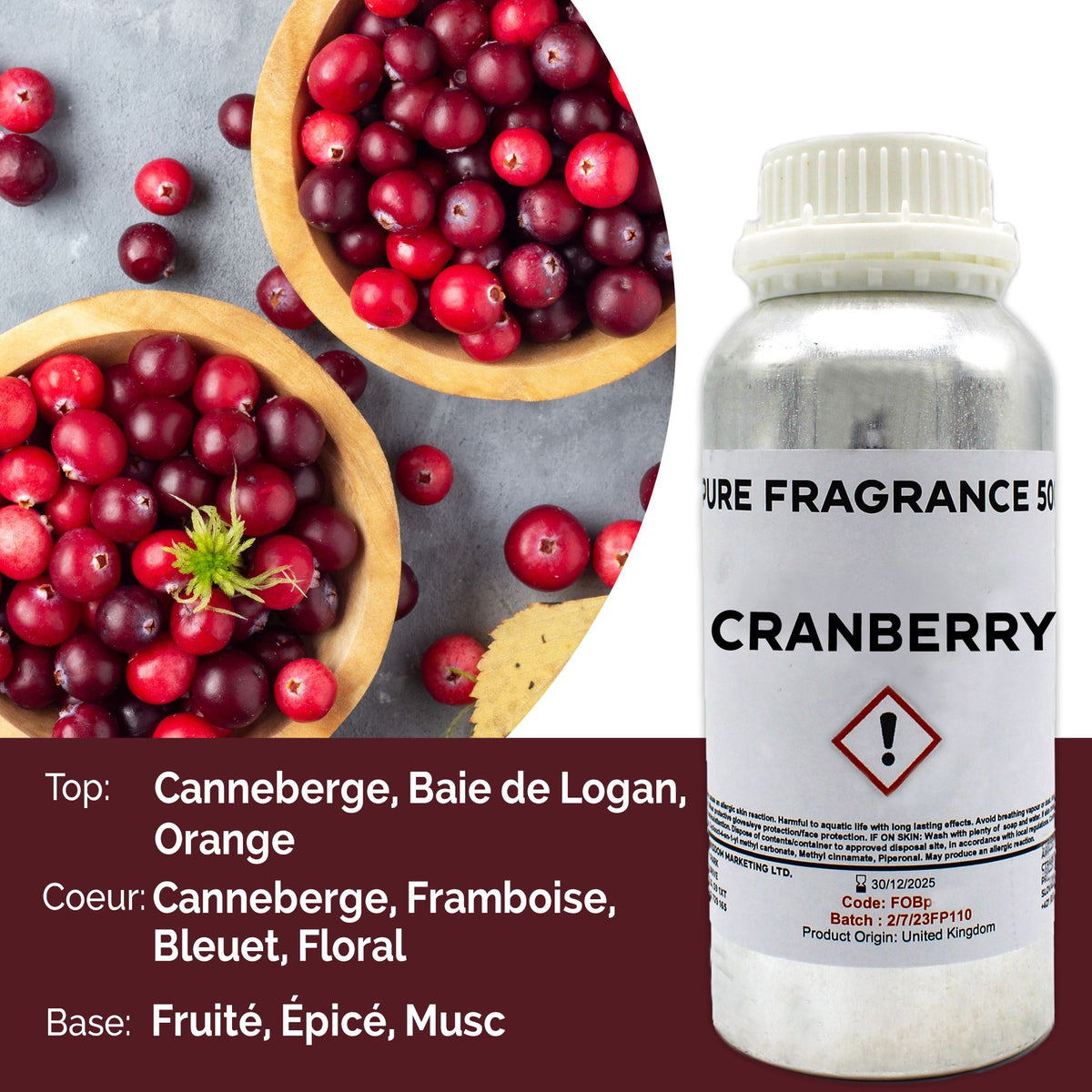 Óleo de Fragrância Puro Arando – 500 ml | Ancient Wisdom