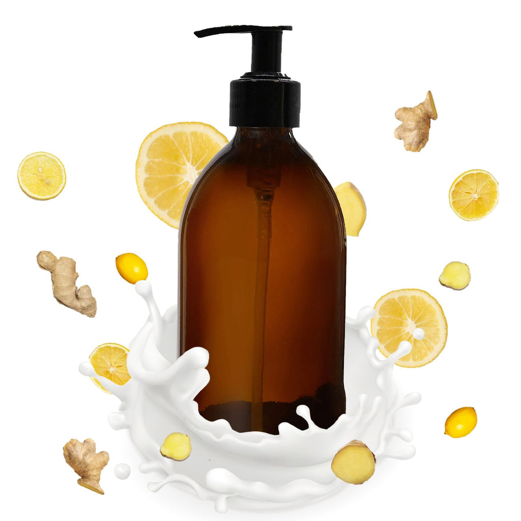 Loção de Mãos e Corpo Gengibre e Laranja – 300 ml sem Rótulo | Ancient Wisdom