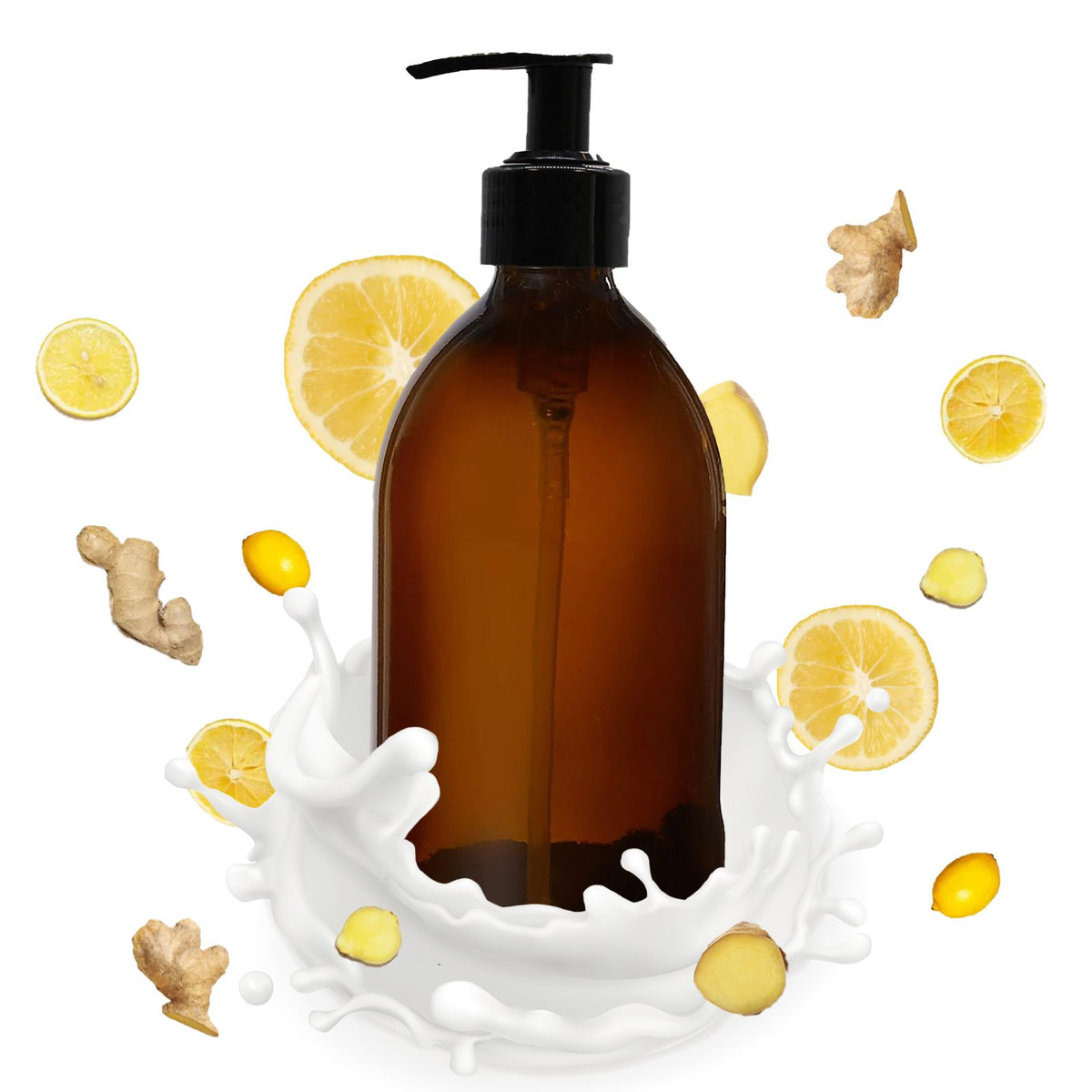 Loção de Mãos e Corpo Gengibre e Laranja – 300 ml sem Rótulo | Ancient Wisdom