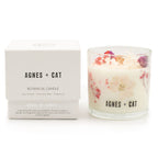 Vela Botânica de Soja com Flores Secas – Rosas de Sawrey (Roses of Sawrey) – 350 g | Agnes + Cat