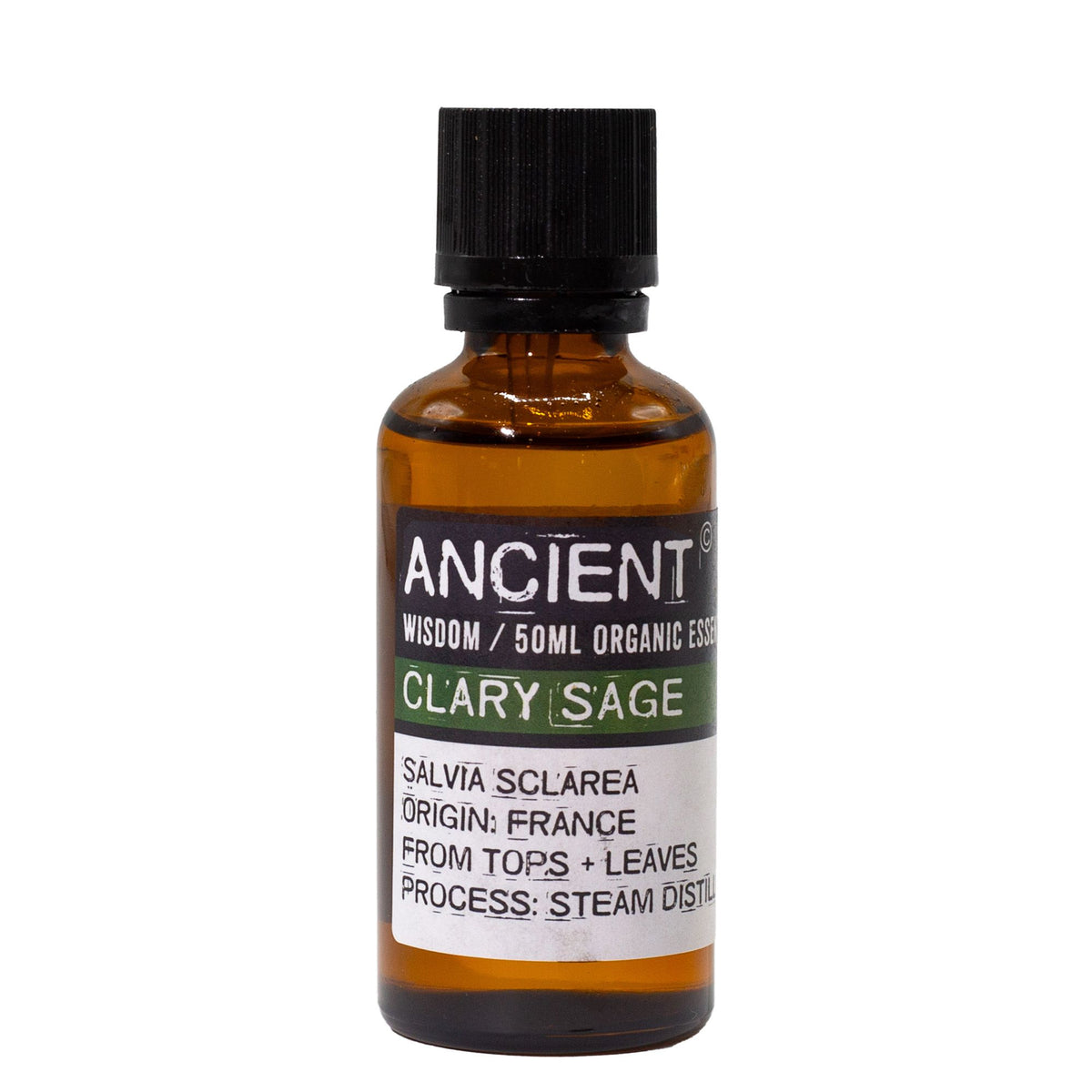Óleo Essencial Biológico de Sálvia-Esclareia 100% Puro – 50 ml | Ancient Wisdom