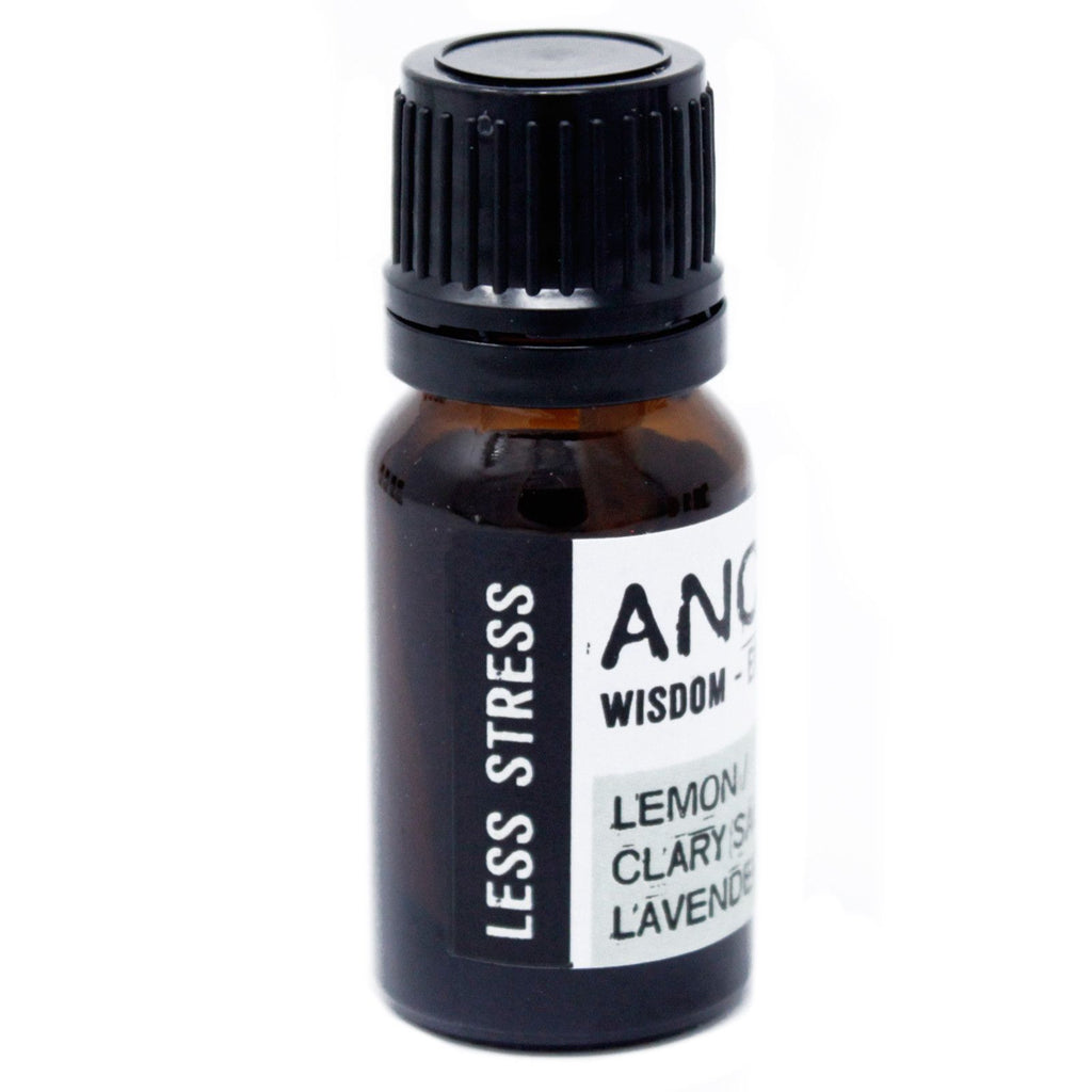 Mistura de Óleos Essenciais Less Stress em Caixa – 10 ml | Ancient Wisdom