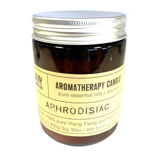 Vela de Aromaterapia Sensual (Aphrodisiac) com Ylang-Ylang e Patchouli – 200 g | Ancient Wisdom