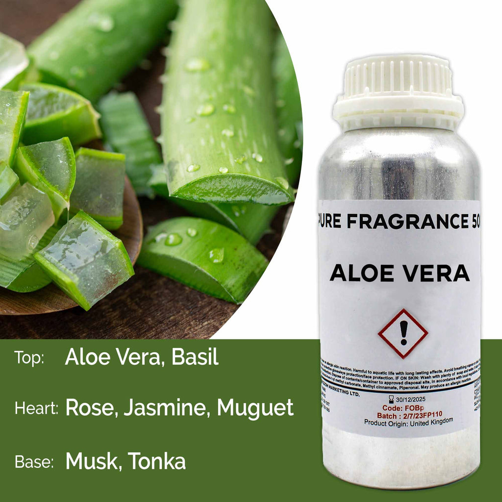 Óleo de Fragrância Puro Aloé Vera – 500 ml | Ancient Wisdom