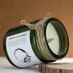 GREENMAN RITUALS - Vela de Soja com Pavio de Madeira Forest Resin