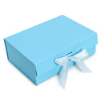 Caixa de Oferta Desmontável Grande – 28,2 × 20,2 × 9,2 cm – Azul-bebé | Ancient Wisdom