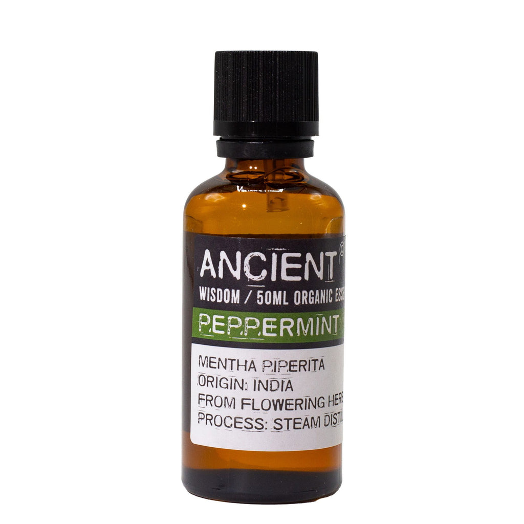 Óleo Essencial Biológico de Hortelã-Pimenta 100% Puro – 50 ml | Ancient Wisdom