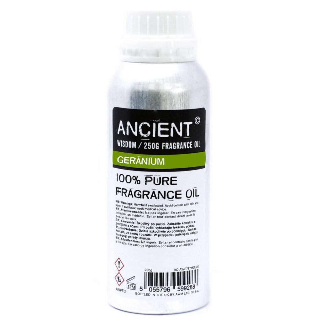 Óleo de Fragrância Puro Gerânio – 250 g | Ancient Wisdom