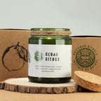 GREENMAN RITUALS - Vela de Soja com Pavio de Madeira Forest Resin