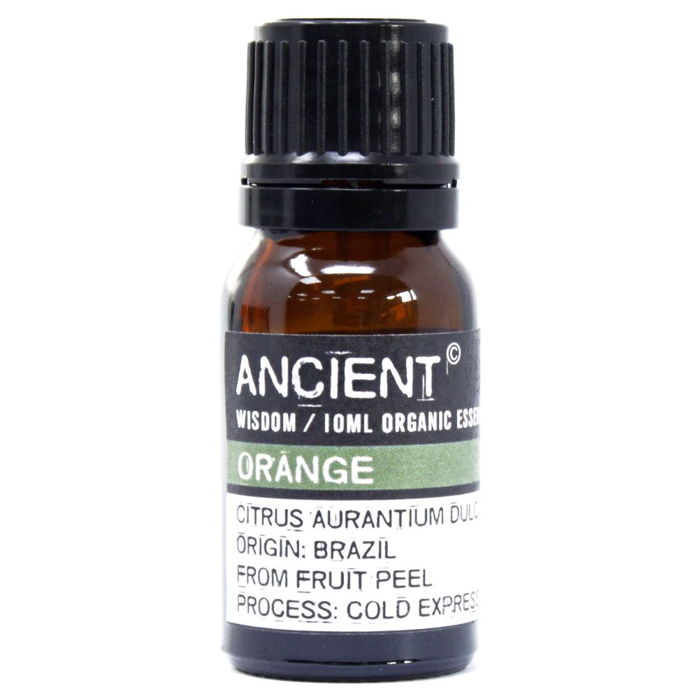 Óleo Essencial Biológico de Laranja Doce 100% Puro – 10 ml | Ancient Wisdom
