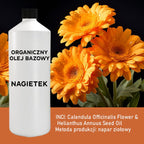 Óleo Base Biológico de Calêndula 100% Puro – 1 Litro | Ancient Wisdom