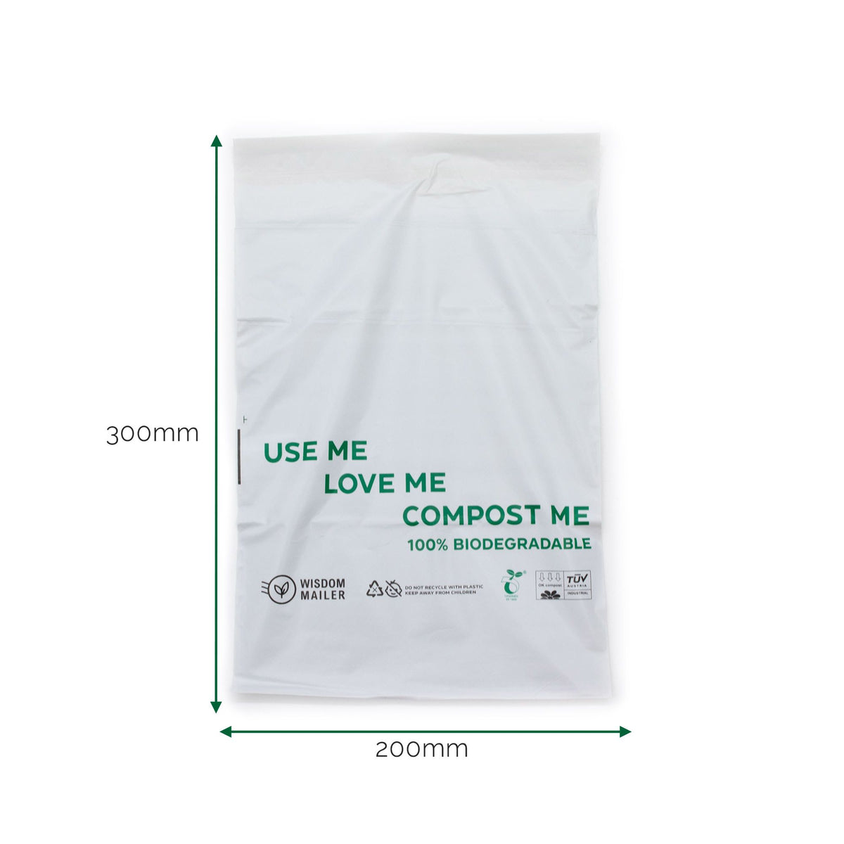 Saco de Envio 100% Biodegradável – 200 × 300 mm | Ancient Wisdom