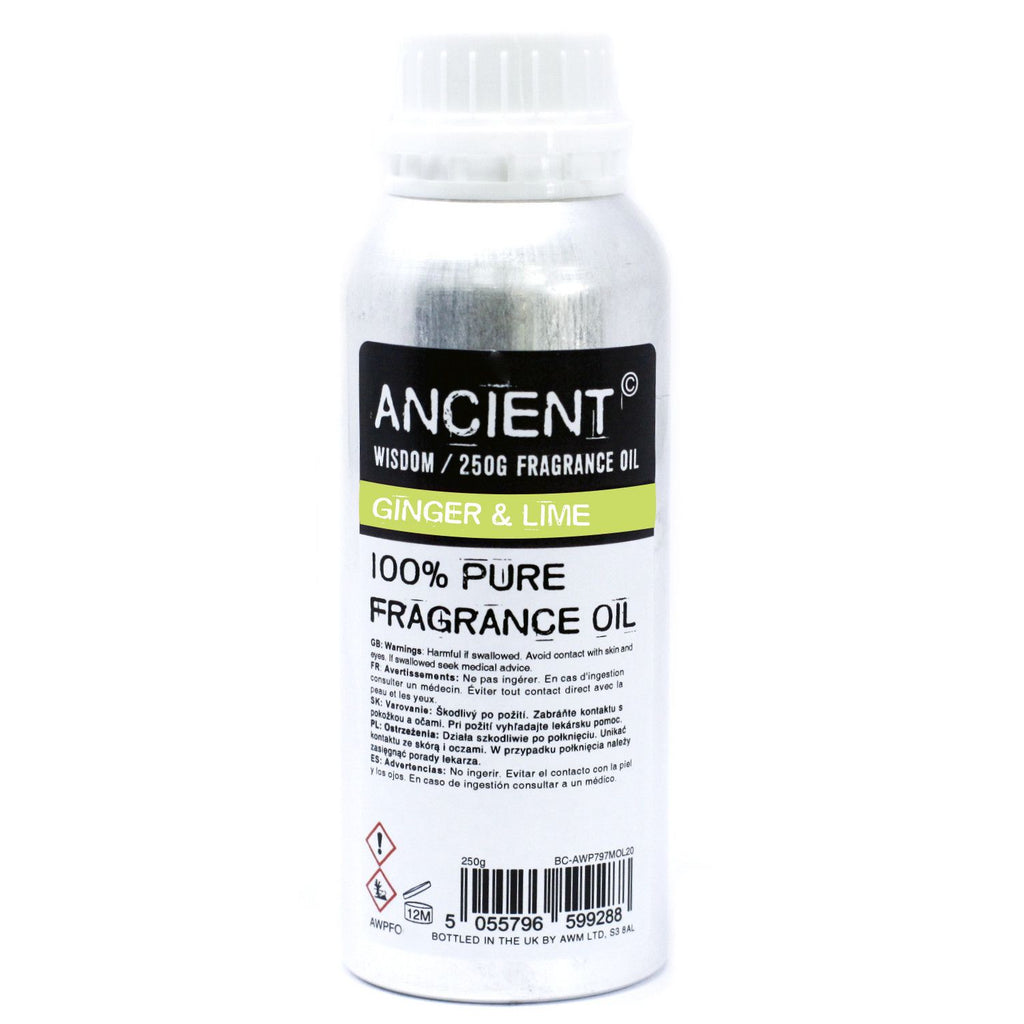 Óleo de Fragrância Puro Gengibre e Lima – 250 g | Ancient Wisdom