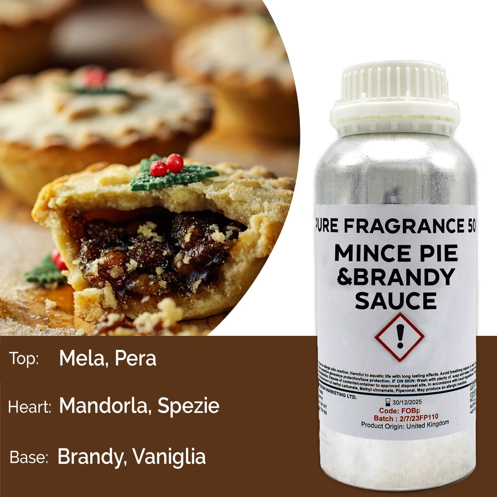 Óleo de Fragrância Puro Mince Pie com Molho de Brandy – 500 ml | Ancient Wisdom