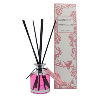 Difusor de Varetas Flor Japonesa – 140 ml | Agnes + Cat