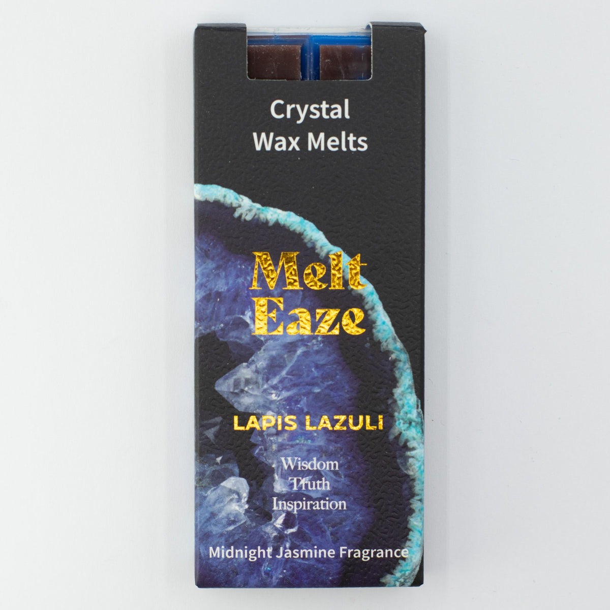 Cera Perfumada MeltEaze com Lápis-Lazúli – Jasmim da Meia-Noite, 50 g | Ancient Wisdom