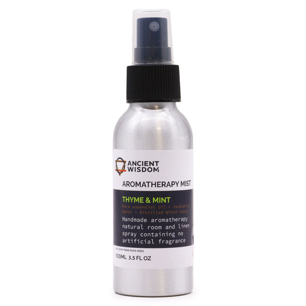 Bruma de Óleos Essenciais Tomilho e Hortelã – 100 ml | Ancient Wisdom
