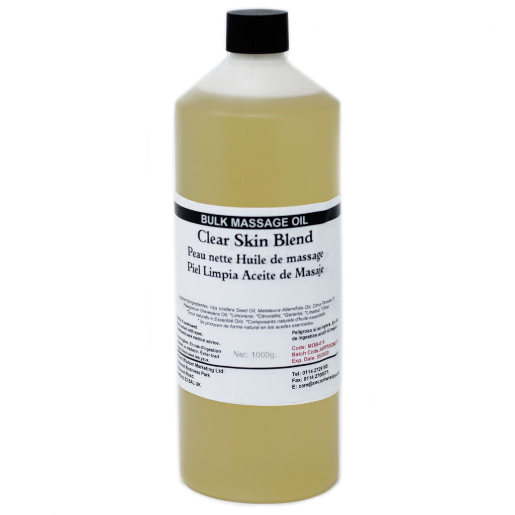 ANCIENT WISDOM - Óleo de Massagem Clear Skin 1 kg