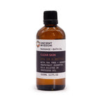 Óleo de Massagem Clear Skin com Árvore do Chá, Gerânio e Toranja – 100 ml | Ancient Wisdom