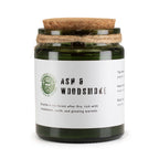 GREENMAN RITUALS - Vela de Soja com Pavio de Madeira Ash & Woodsmoke