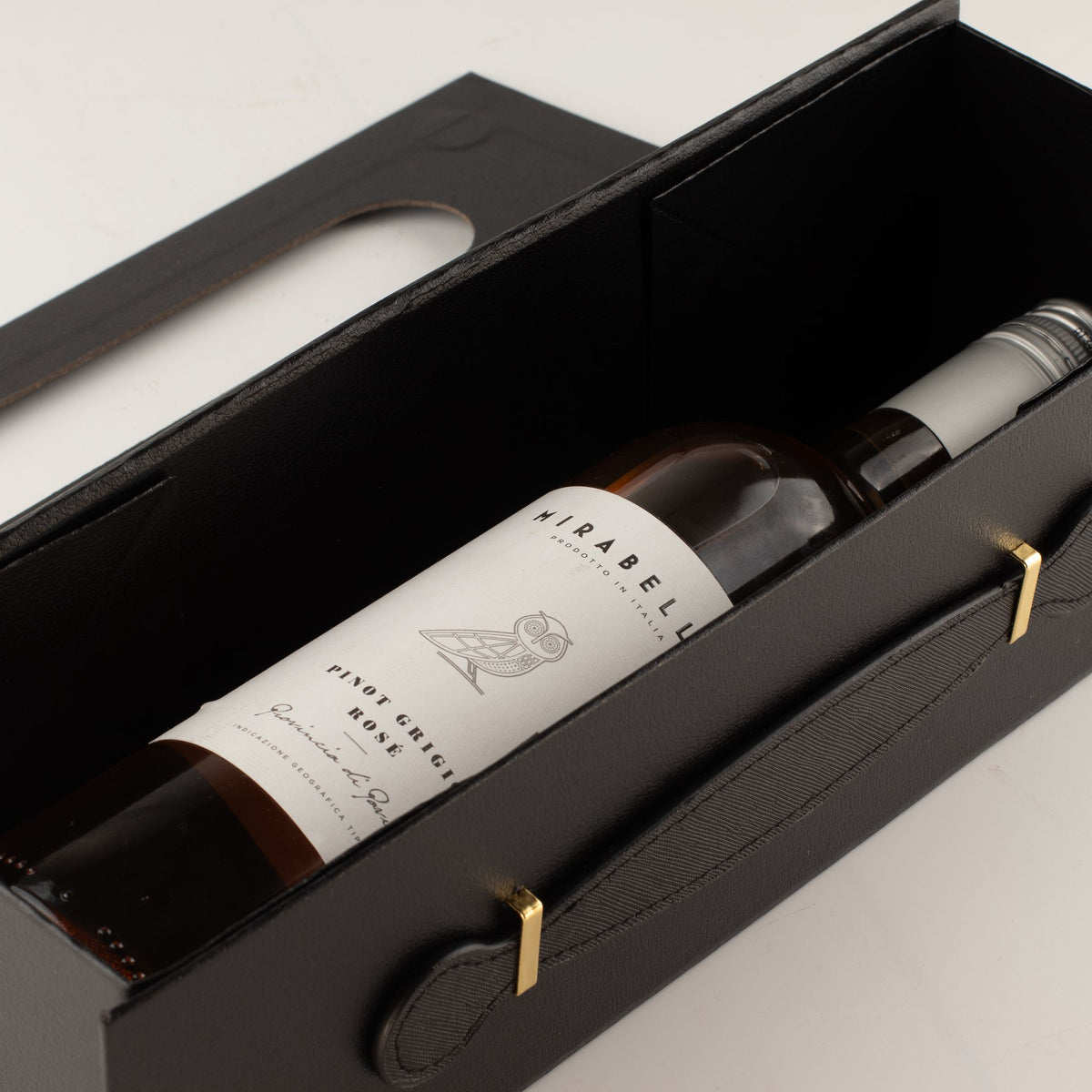 Caixa de Oferta Desmontável para Garrafa de Vinho – 33,5 × 10 × 10,5 cm – Preto | Ancient Wisdom