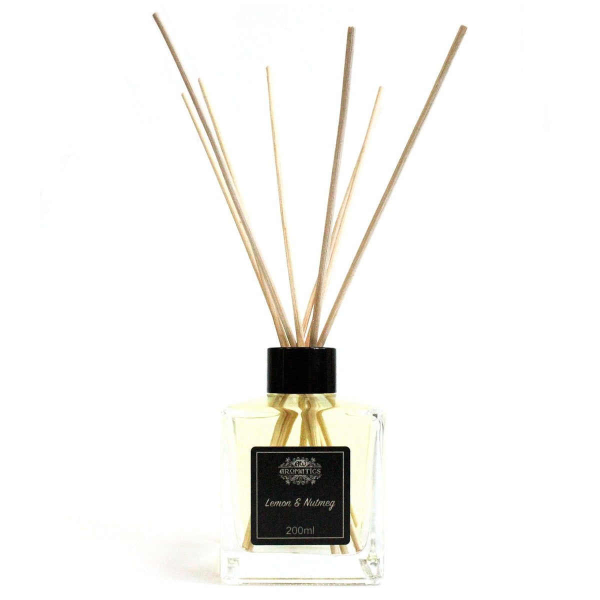 Difusor de Varetas com Óleos Essenciais Limão e Noz-Moscada – 200 ml | Ancient Wisdom