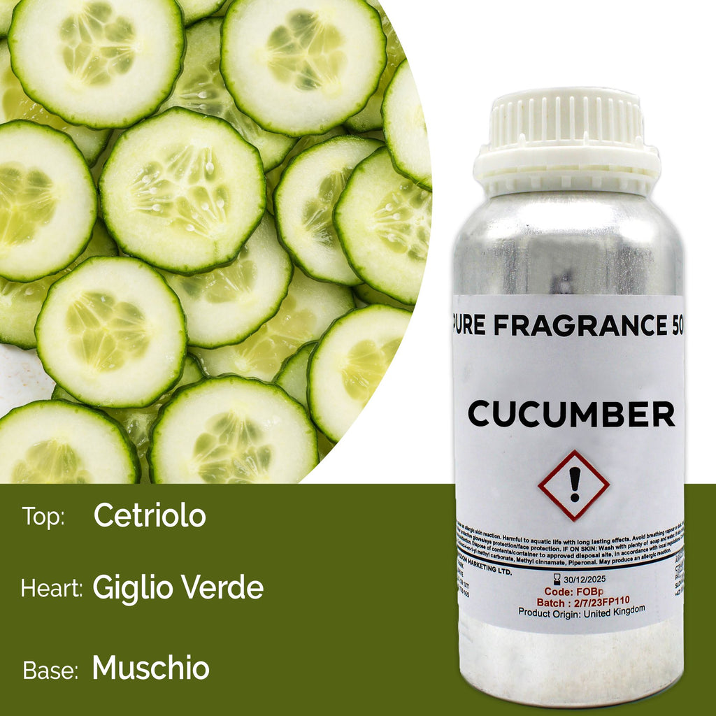 Óleo de Fragrância Puro Pepino – 500 ml | Ancient Wisdom