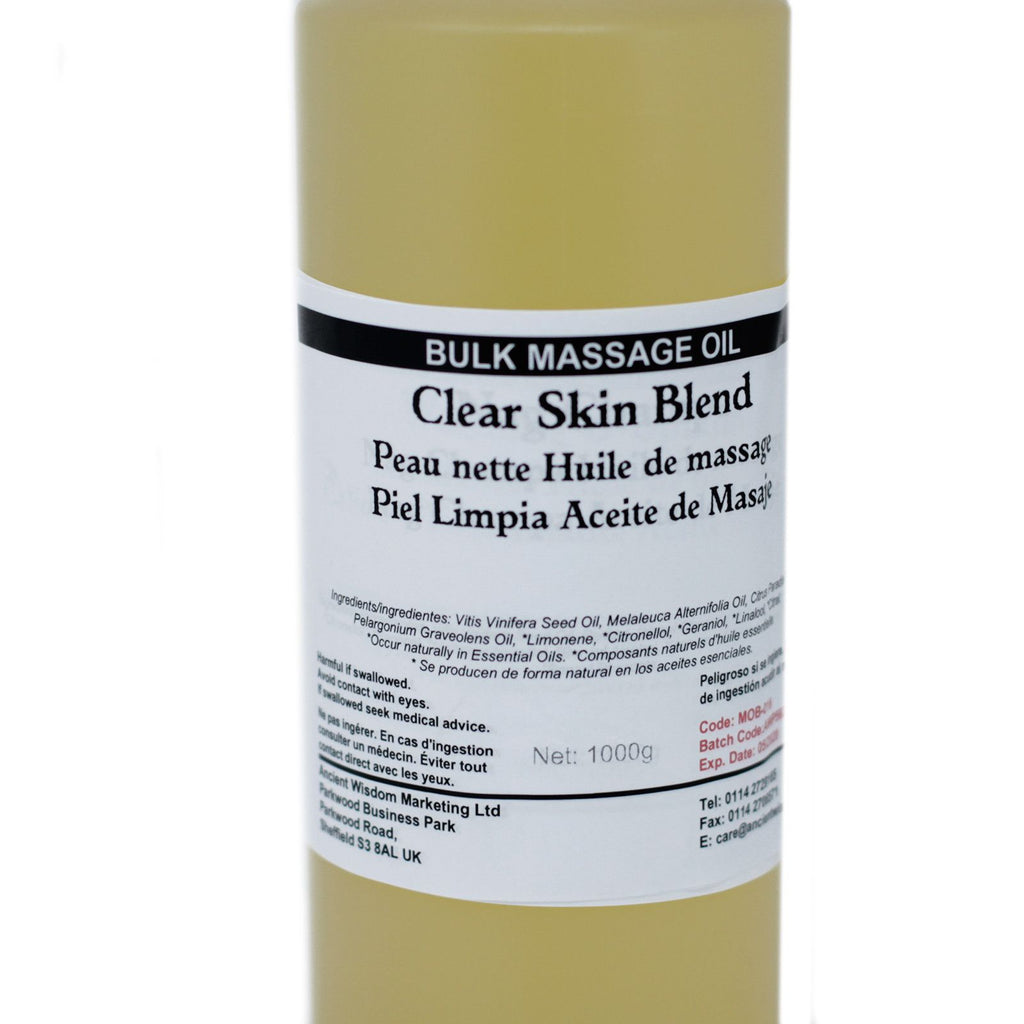 ANCIENT WISDOM - Óleo de Massagem Clear Skin 1 kg