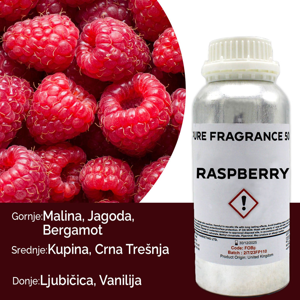 Óleo de Fragrância Puro Framboesa – 500 ml | Ancient Wisdom