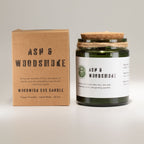 GREENMAN RITUALS - Vela de Soja com Pavio de Madeira Ash & Woodsmoke