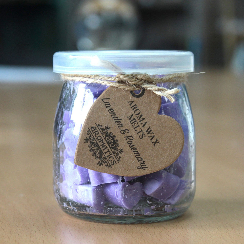 Ceras Aromáticas de Soja – Lavanda e Alecrim (Lavender & Rosemary), Cerca de 85 g | Ancient Wisdom