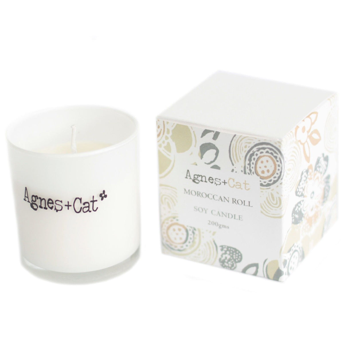 Vela Votiva de Soja – Marroquina (Moroccan Roll) | Agnes + Cat