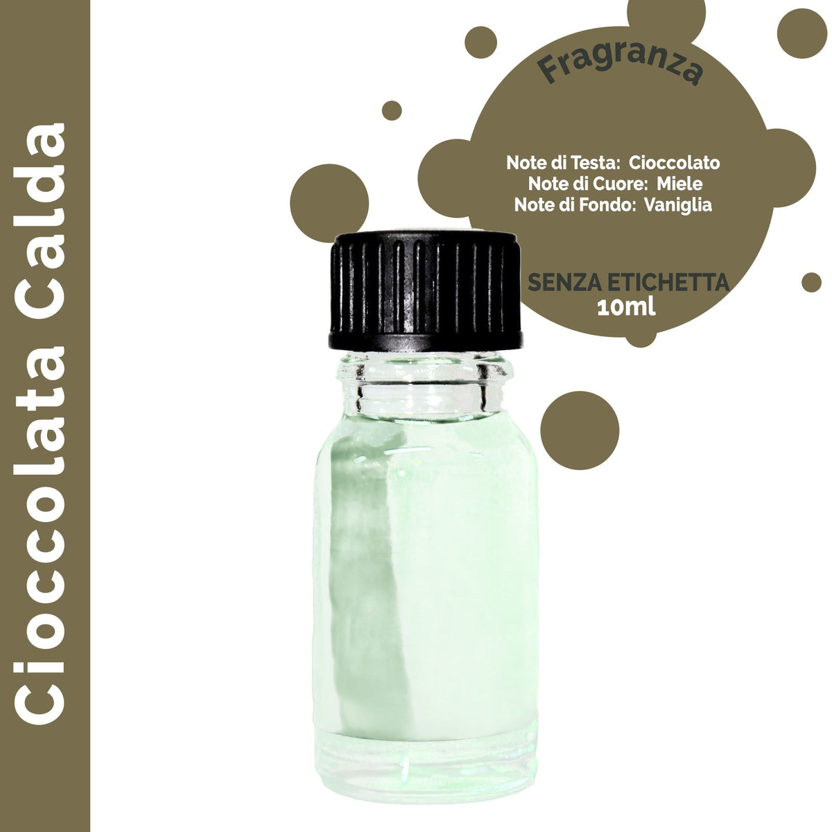 Óleo de Fragrância Chocolate Quente – 10 ml sem Rótulo | Ancient Wisdom