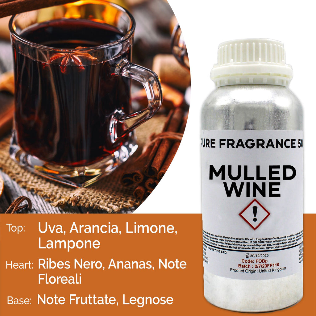 Óleo de Fragrância Puro Vinho Quente – 500 ml | Ancient Wisdom