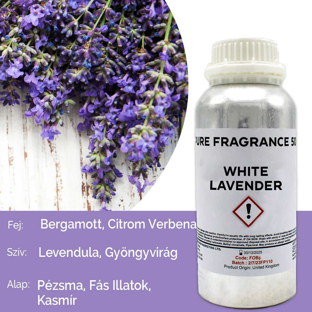 Óleo de Fragrância Puro Lavanda Branca – 500 ml | Ancient Wisdom