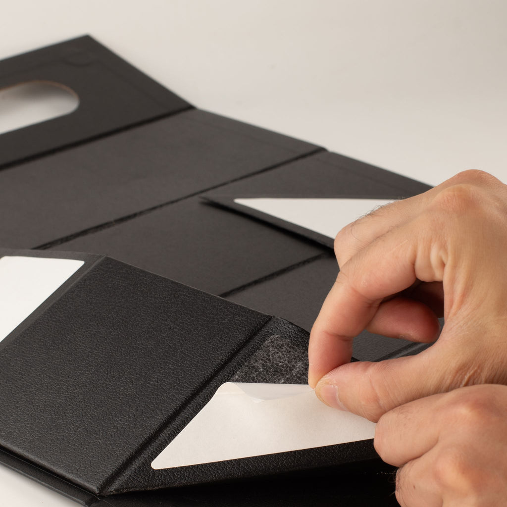 Caixa de Oferta Desmontável para Garrafa de Vinho – 33,5 × 10 × 10,5 cm – Preto | Ancient Wisdom