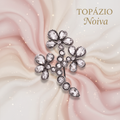 Banner Alfinete Flor - Noiva - Topázio