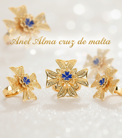 Banner Anel Alma cruz de malta