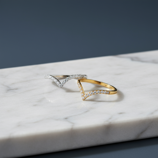 Banner Anel de aço em forma de V