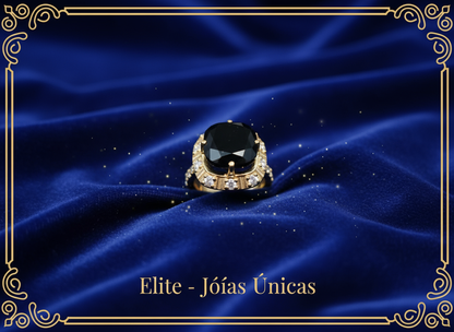 Banner Anel Elite Ónix - Elite - Jóias Únicas