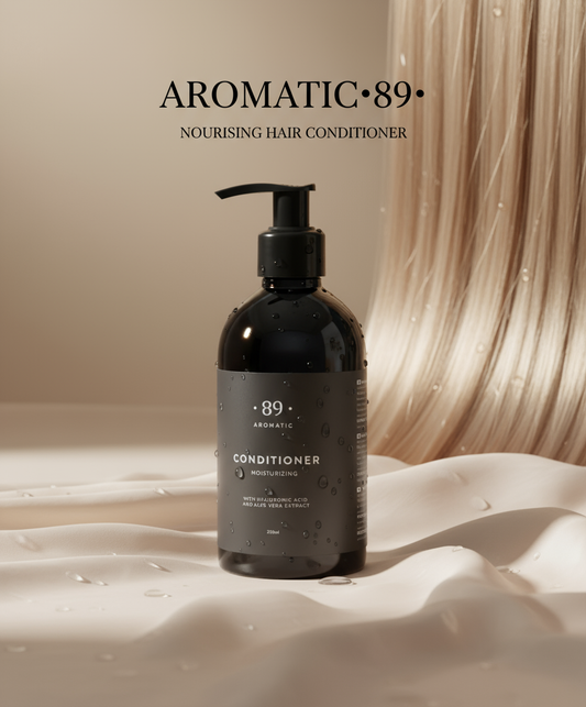 Banner AROMATIC•89• Condicionador Nutritivo de Cabelo
