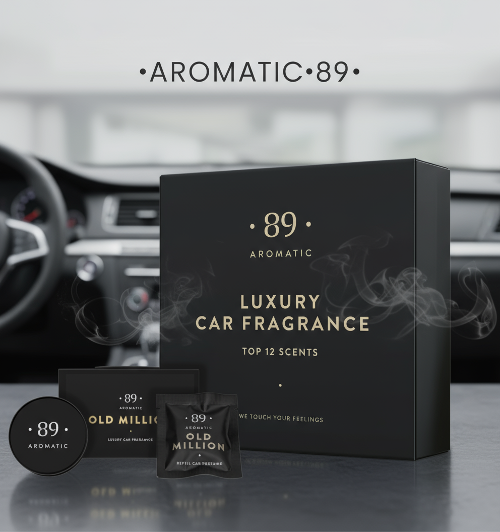 Banner AROMATIC•89• Conjunto Clipe de Ventilação Purificador de Ar para Carro