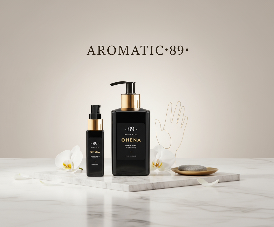 Banner AROMATIC•89• Conjunto Sabonete e Creme para as Mãos