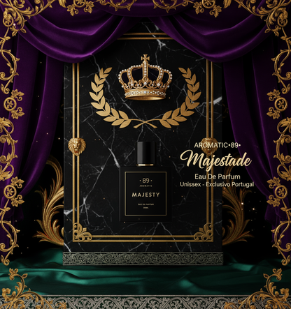 Banner AROMATIC•89• Majestade Eau De Parfum Unissex - Exclusivo Portugal