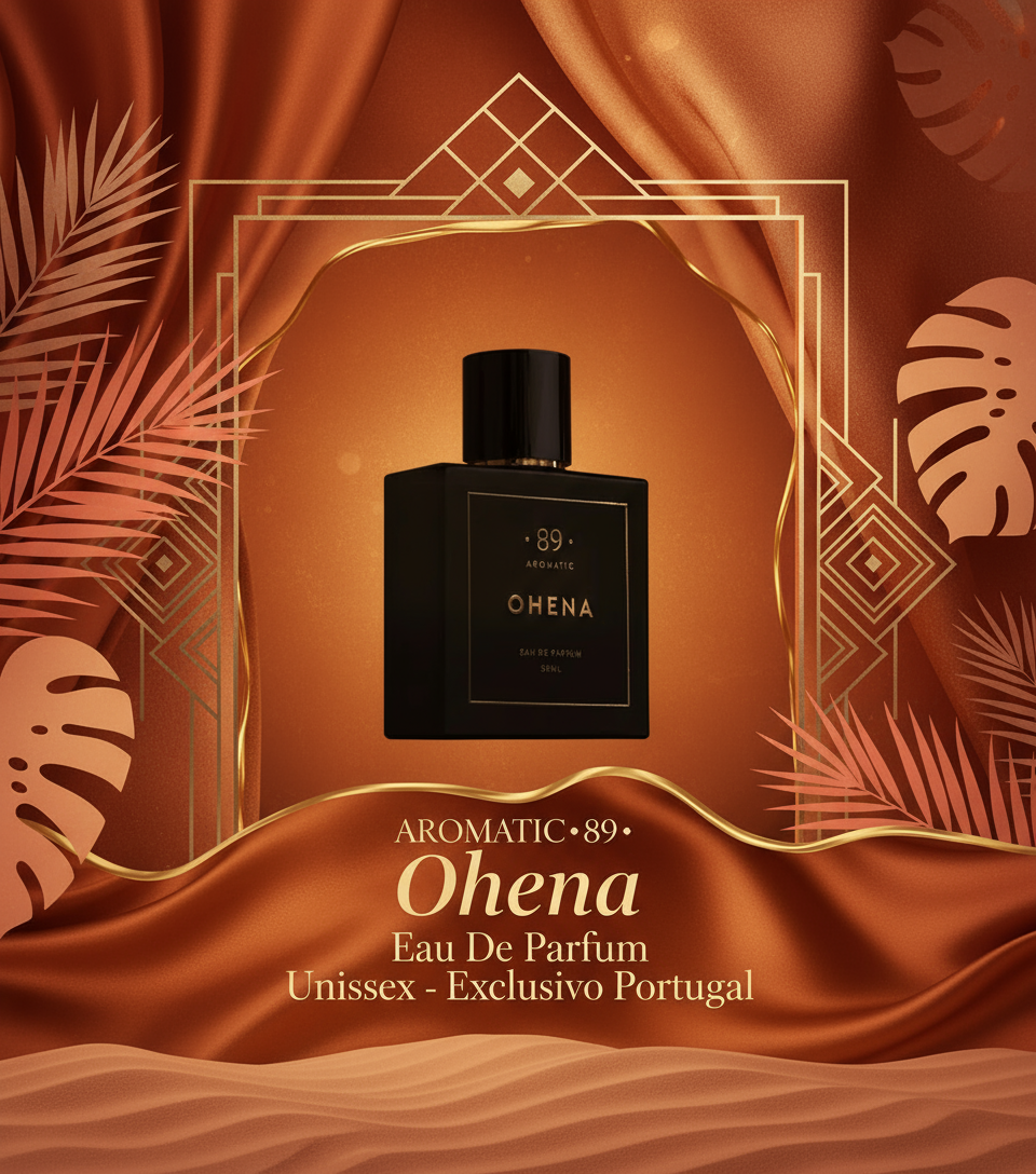 Banner AROMATIC•89• Ohena Eau De Parfum Unissex - Exclusivo Portugal