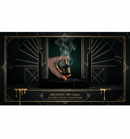 Banner AROMATIC•89• Onore Eau De Parfum Masculino - Exclusivo Portugal